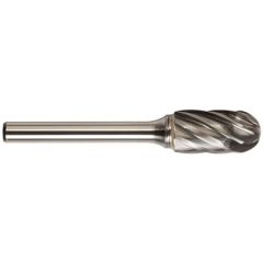 1/4" x 3/4" x 1/4" Drillco Non-Ferrous Cut Carbide Bur SC-1NF (Cylindrical Ball Nose)