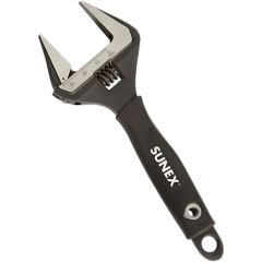 Sunex Tools Widemouth Series Adjustable Wrench 6"