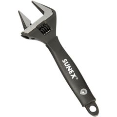 Sunex Tools Widemouth Series Adjustable Wrench 8"