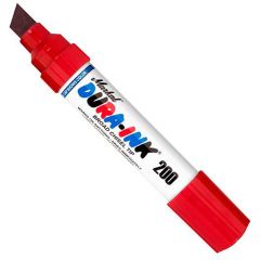 Markal Dura-Ink 200 Red Chisel Tip Permanent Marker
