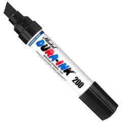 Markal Dura-Ink 200 Black Chisel Tip Permanent Marker