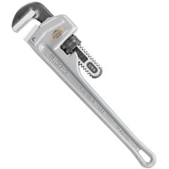 48" Ridgid 848 Aluminum Straight Pipe Wrench - 6" Pipe Capacity