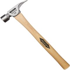 Stiletto TI14MS 14oz Framing Hammer, Milled Face, 18" Straight Wood Handle