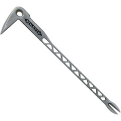 Stiletto TICLW12 Titanium Clawbar Nail Puller with Dimpler