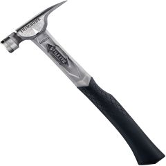 Stiletto TRMB 10oz Titanium Trimbone Hammer with Smooth Face - 14" Curved Handle