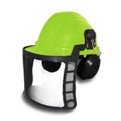 Forester Forestry Helmet System - Hi-Viz Lime Green