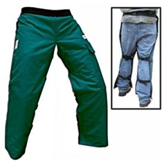 Forester Chainsaw Apron Chaps (35" Length) Green