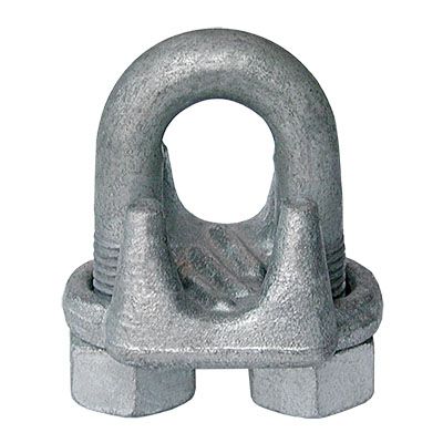 3/8 Drop Forged Wire Rope Clip - Hot Dip Galvanized