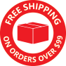 $99 Free Shipping Logo